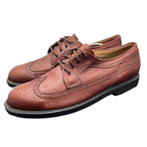 Rockport GORE-TEX Wingtip Brown Cordovan Leather Shoes Mens Size 12 Fast Ship main image 11